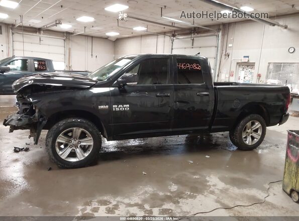 1C6RR7HT4GS139784 2016 RAM 1500 Черный Панорамный вид салона 360°