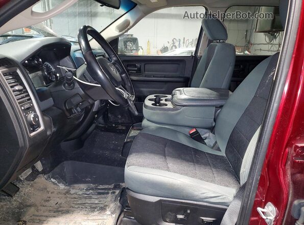 1C6RR7KT3LS148463 2020 RAM 1500 Red წინა სალონის ხედი
