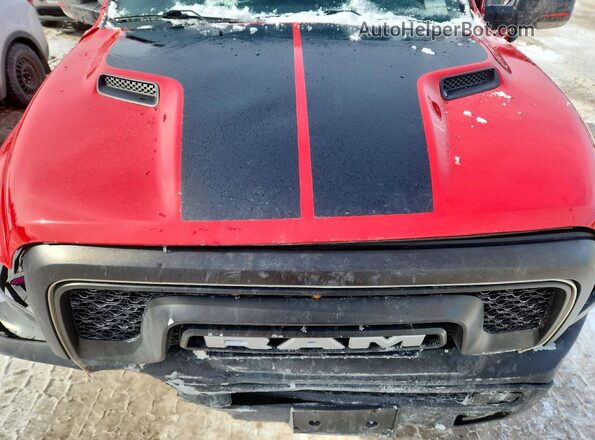 1C6RR7LG5MS513616 2021 RAM 1500 Red Սալոնի հետևի տեսք