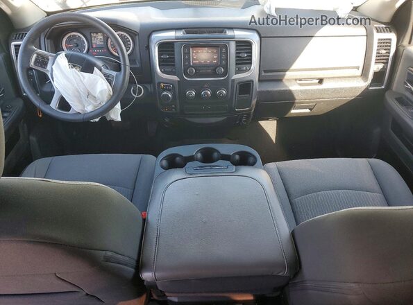1C6RR7LG8MS532127 2021 RAM 1500 White Dashboard view
