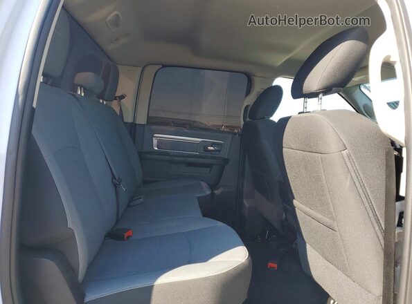 1C6RR7LG8MS532127 2021 RAM 1500 White Rear seats view