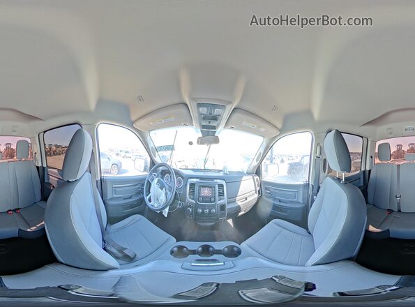 1C6RR7LG8MS532127 2021 RAM 1500 White 360 interior view