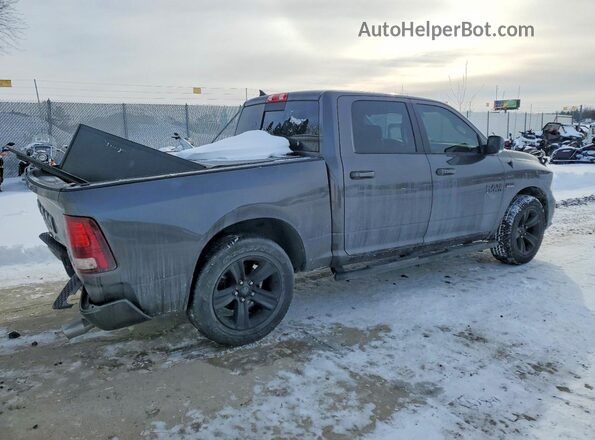 1C6RR7MT6JS209802 2018 RAM 1500 Gray Հետևի աջ