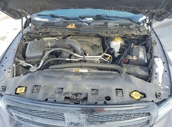 1C6RR7MT6JS209802 2018 RAM 1500 Gray Սալոնի հետևի տեսք