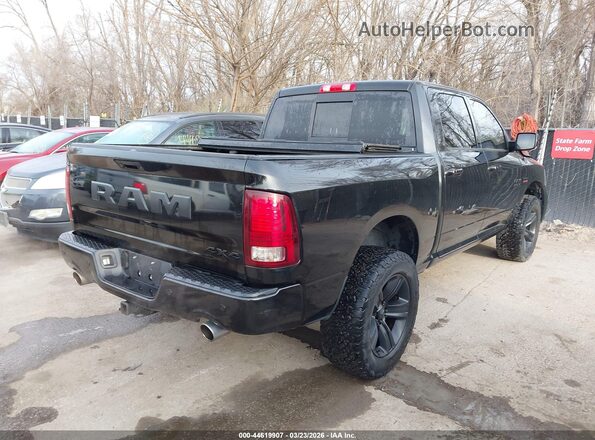 1C6RR7MT7HS621902 2017 RAM 1500 Black Rear right