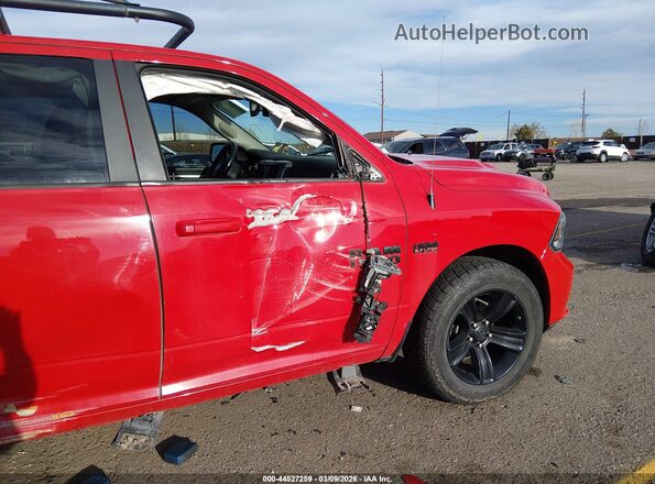 1C6RR7MTXHS705275 2017 RAM 1500 Красный Вид спереди