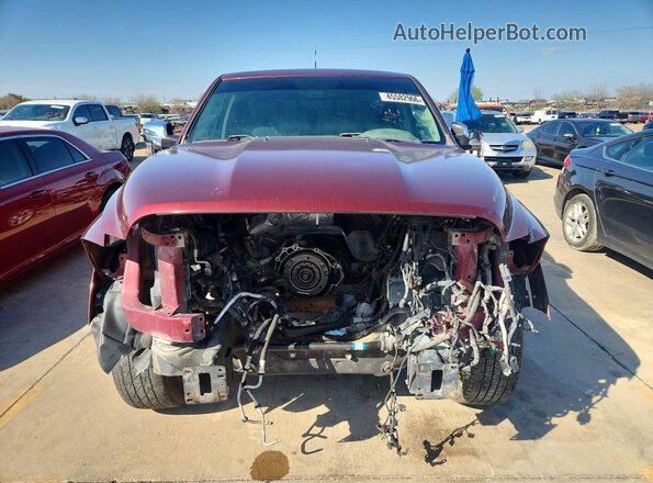 1C6RR7NM3JS231991 2018 RAM 1500 Темно-бордовый Вид спереди