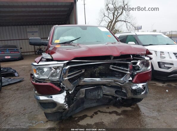 1C6RREGT5KN751019 2019 RAM 1500 Maroon წინა ხედი