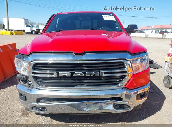 1C6SRFBT1MN527800 2021 RAM 1500 Red Rear interior view