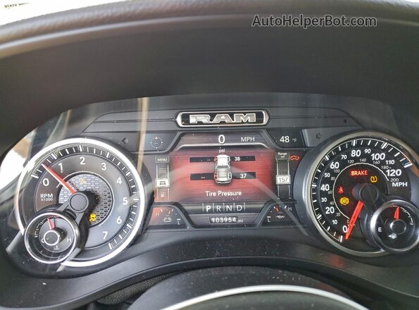 1C6SRFBT9KN609058 2019 RAM 1500 Синий 