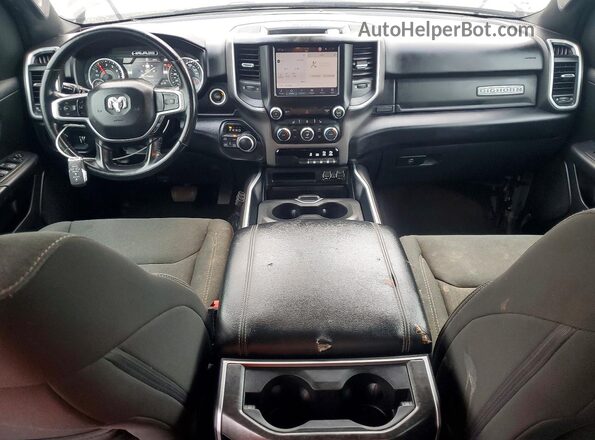 1C6SRFBTXNN131415 2022 RAM 1500 Black Dashboard view