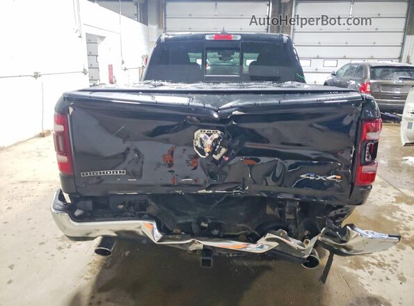 1C6SRFFM9MN696580 2021 RAM 1500 Black Rear view
