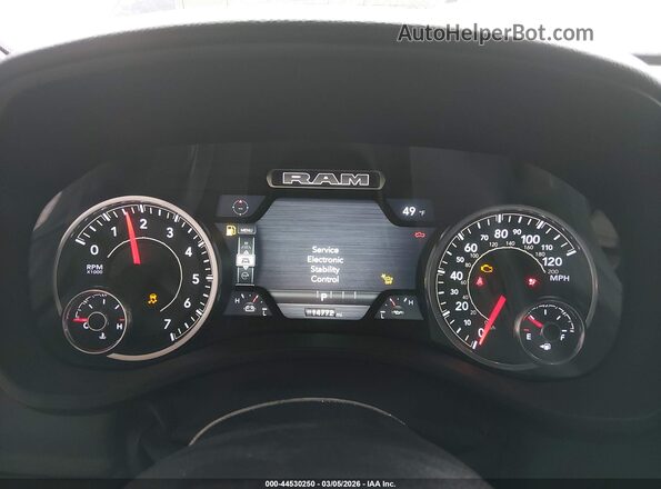 1C6SRFFP4SN729377 2025 RAM 1500 Black Vista de los asientos traseros