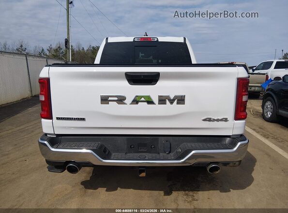1C6SRFFP6SN531156 2025 RAM 1500 Белый 