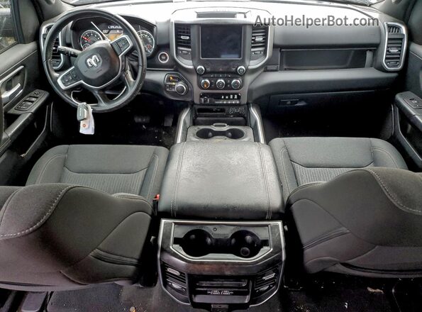 1C6SRFFT2MN718510 2021 RAM 1500 Black წინა პანელის ხედი