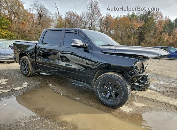 1C6SRFFT3MN674744 2021 RAM 1500 Черный Передняя правая четверть