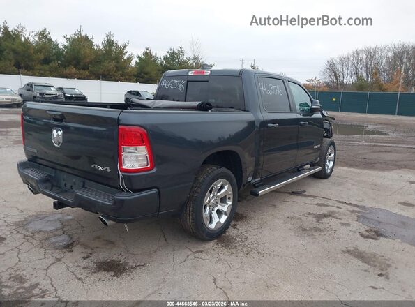 1C6SRFFT5KN681384 2019 RAM 1500 Dark Blue Задняя правая четверть