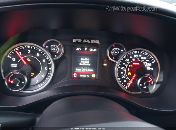 1C6SRFFT5KN681384 2019 RAM 1500 Dark Blue Вид задних сидений