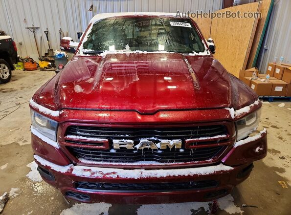 1C6SRFFT5MN686409 2021 RAM 1500 Red Вид спереду