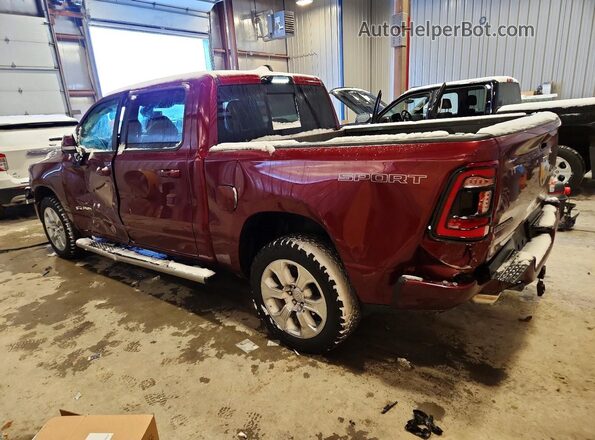1C6SRFFT5MN686409 2021 RAM 1500 Red Задня ліва чверть