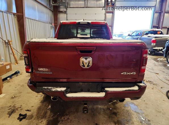 1C6SRFFT5MN686409 2021 RAM 1500 Red Вид ззаду