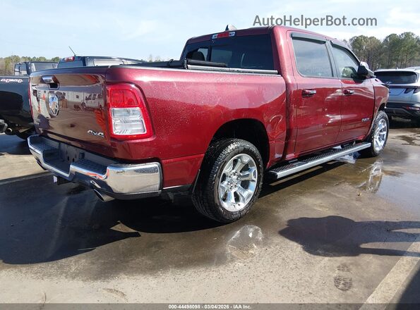 1C6SRFFT7KN533236 2019 RAM 1500 Red 