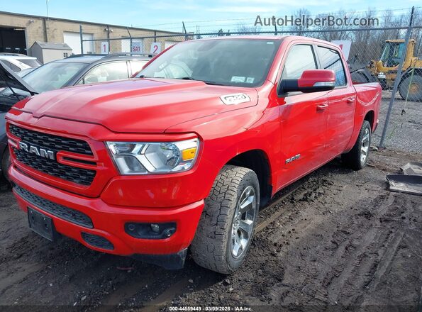 1C6SRFFT7NN430368 2022 RAM 1500 Red Front left