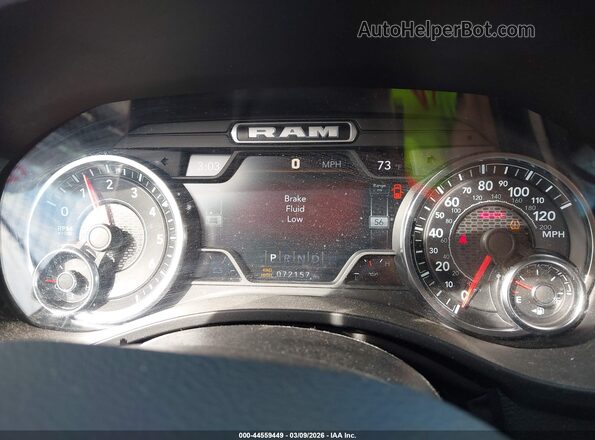 1C6SRFFT7NN430368 2022 RAM 1500 Red Rear seats view