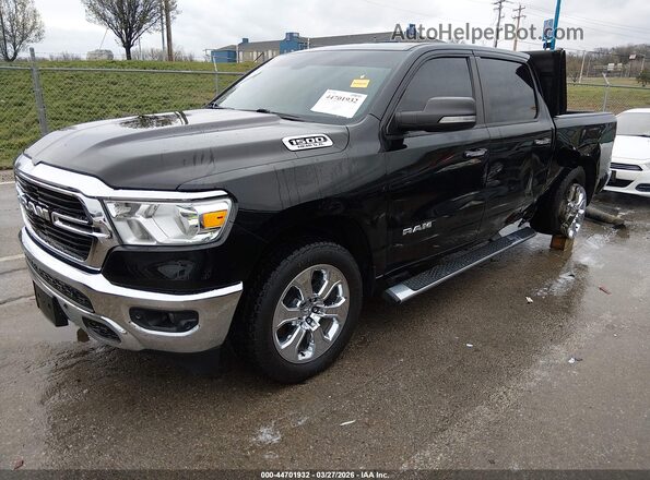 1C6SRFFT8LN375992 2020 RAM 1500 Black Front left