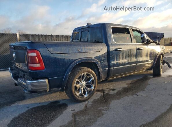 1C6SRFHT0NN120463 2022 DODGE RAM Blue Rear right