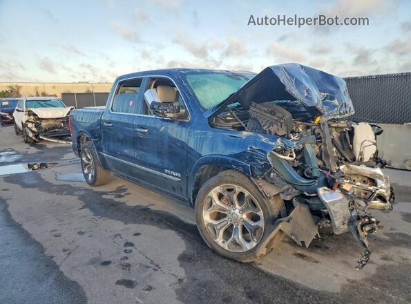 1C6SRFHT0NN120463 2022 DODGE RAM Blue Front right