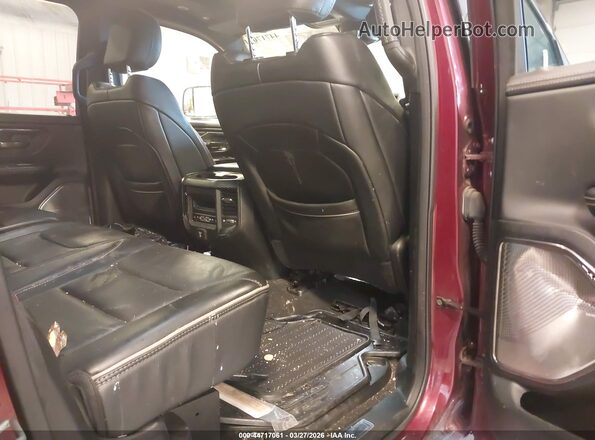 1C6SRFHT7KN525845 2019 RAM 1500 Red VIN կոդի պիտակի տեսք