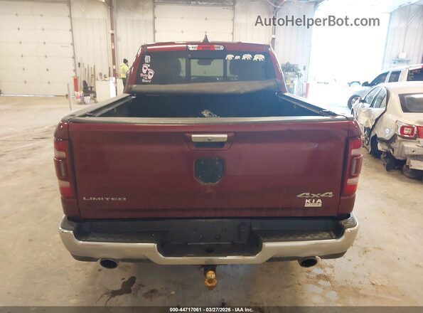 1C6SRFHT7KN525845 2019 RAM 1500 Red 