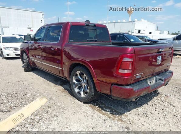 1C6SRFHT7NN132500 2022 RAM 1500 Burgundy უკანა მარცხენა