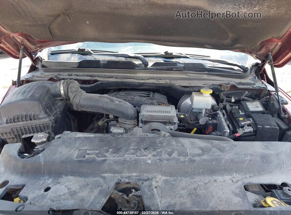 1C6SRFHT7NN132500 2022 RAM 1500 Burgundy უკანა ხედი