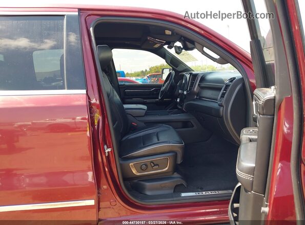 1C6SRFHT7NN132500 2022 RAM 1500 Burgundy წინა სალონის ხედი