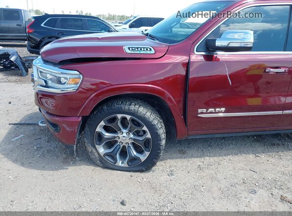 1C6SRFHT7NN132500 2022 RAM 1500 Burgundy წინა ხედი