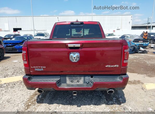 1C6SRFHT7NN132500 2022 RAM 1500 Burgundy 
