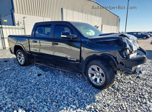 1C6SRFJT2MN803015 2021 RAM 1500 Черный Передняя правая четверть