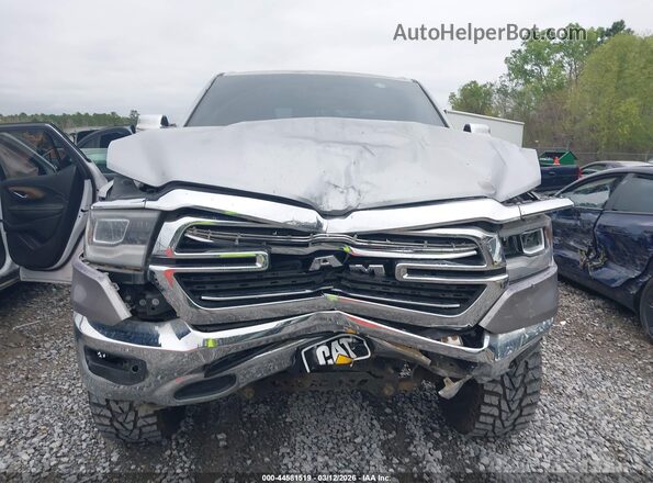 1C6SRFJT4KN504672 2019 RAM 1500 Gray Instrument cluster view