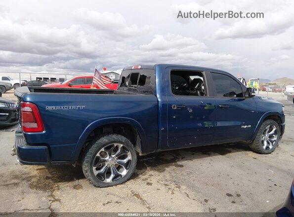 1C6SRFJT4NN206255 2022 RAM 1500 Blue Սարքավորումների վահանակի տեսք