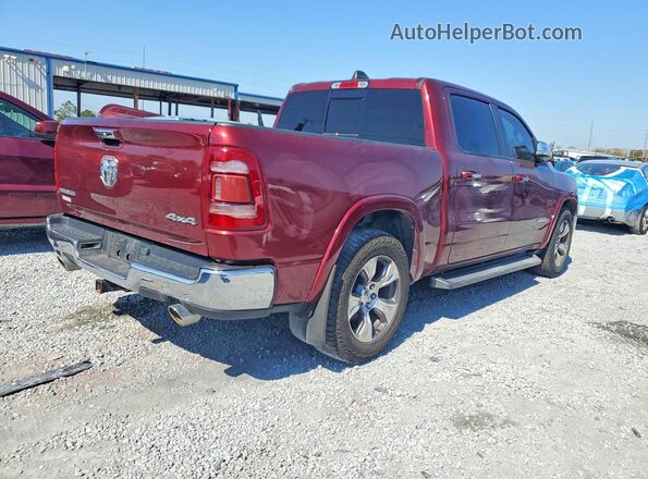 1C6SRFJT7MN676374 2021 RAM 1500 Burgundy Rear right