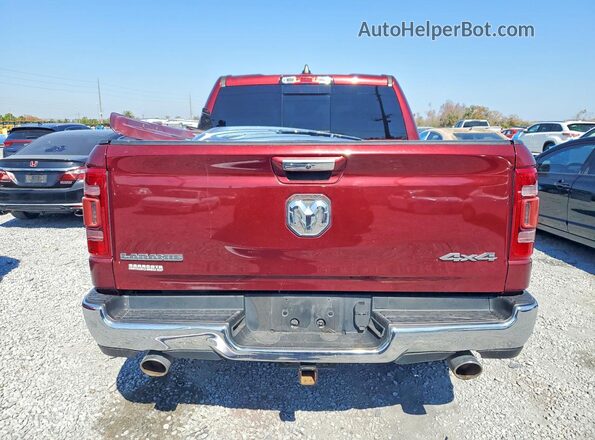 1C6SRFJT7MN676374 2021 RAM 1500 Burgundy Rear view