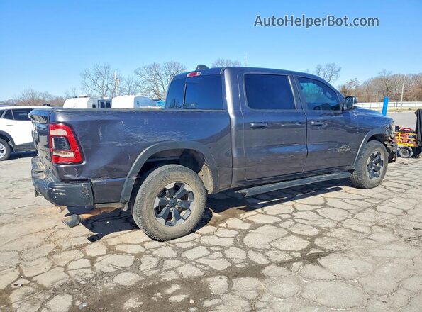 1C6SRFLT4KN602811 2019 RAM 1500 Gray Rear right