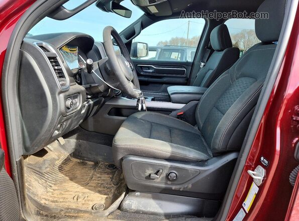 1C6SRFMPXSN518073 2025 RAM 1500 Red Вид салону спереду