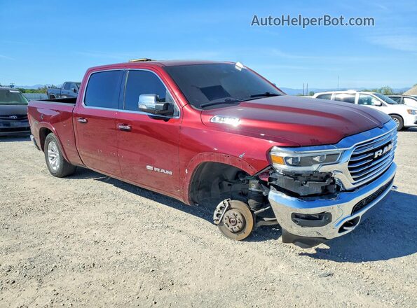 1C6SRFST7KN887764 2019 RAM 1500 Burgundy Przód prawy