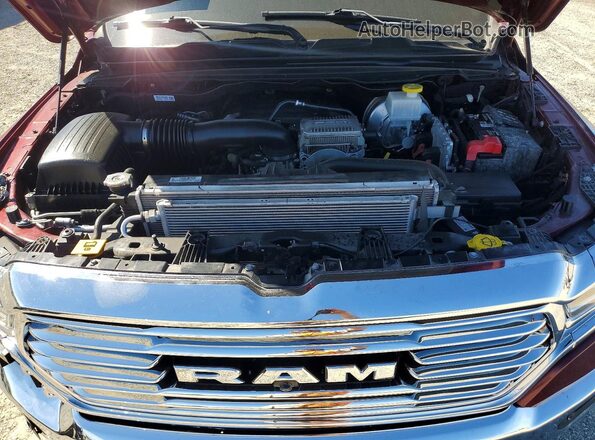 1C6SRFST7KN887764 2019 RAM 1500 Burgundy Widok wnętrza z tyłu