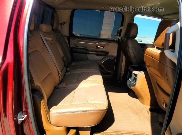1C6SRFST7KN887764 2019 RAM 1500 Burgundy Widok tylnych siedzeń
