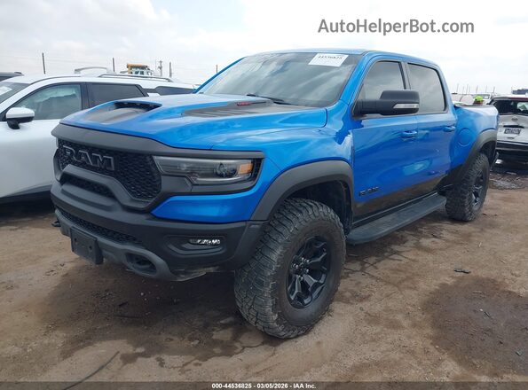 1C6SRFU97MN734404 2021 RAM 1500 Blue Front left