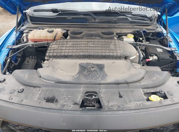 1C6SRFU97MN734404 2021 RAM 1500 Blue Rear view